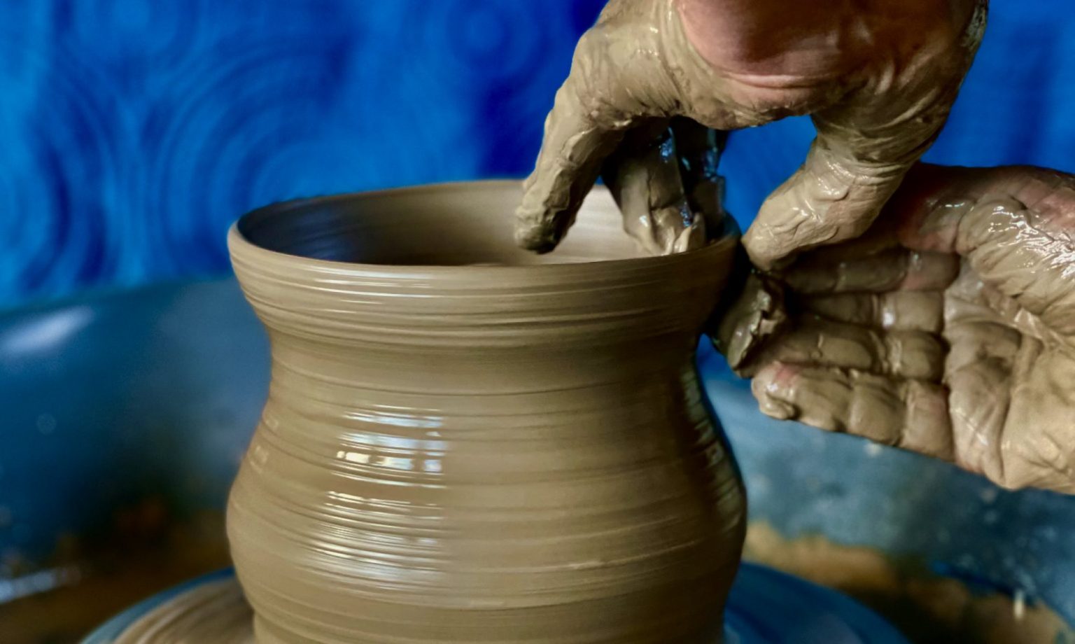 Item 001 Honey pot Ceramics by Adrian Munday.